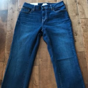 NWT LL Bean Jeans- Blue- Size 8P